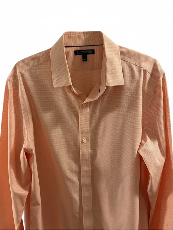 Banana Republic Other - Banana Republic L(Tall) Men's Light Peach Long-Sleeve Dress Shirt